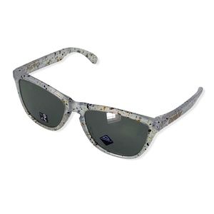 Oakley Frogskins  Retro Clear Splatter Paint Rare